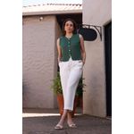 Colete Tricot Modal - Verde