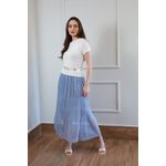 Blusa Tricot Manguinha - Off White