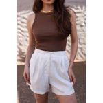 Regata Canelado - Marrom