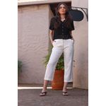 Calça Alfaiataria Ponteira - Branco