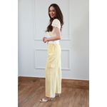 Blusa Manga Laise - Creme
