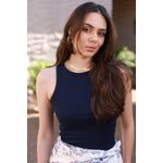 Regata Canelado - Marinho