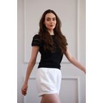 Blusa Manga Laise - Preto