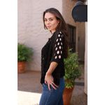 Blusa tricot Breeze - Preto