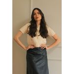 Casaqueto Tricot Botões - Off White