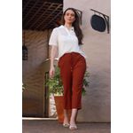 Blusa Tricot Tela - Off White