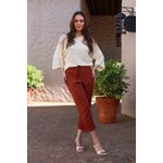 Blusa Tricot Ampla - Manteiga