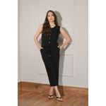 Colete Tricot Modal - Preto