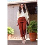 Blusa Tricot Ampla - Manteiga