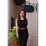 Regata Ponto Crochê - Preto