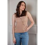 Colete Assimétrico - Castor