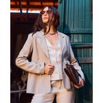 Blazer Alfaiataria - Natural