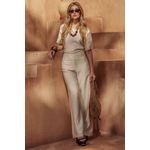 Blusa Recorte - Natural