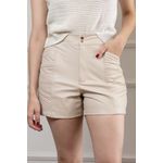 Short couro legítimo