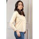 Camisa Algodão - Manteiga