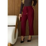 Calça Alfaiataria Ponteira - Marsala