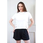 Short Alfaiataria - Preto