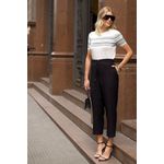 Calça Alfaiataria Ponteira - Preto