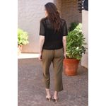 Calça Alfaiataria Ponteira - Oliva