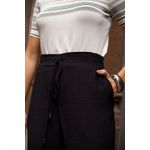 Calça Alfaiataria Ponteira - Preto