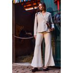 Calça Alfaiataria Flare - Natural