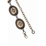 Cinto Metal Flor - Ouro Velho
