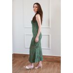 Vestido Tricot Ponto - Verde