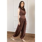 Macacão Taciane - Marrom