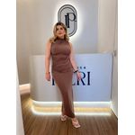 Vestido Joyce Marrom