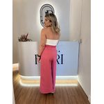Calça Pantalona Clara Rosa
