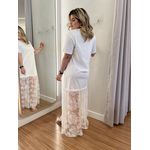 Vestido Renda Paloma Off White 