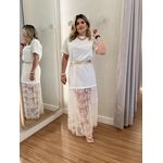 Vestido Renda Paloma Off White 