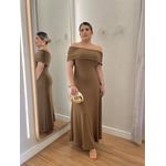 Vestido Milena Marrom