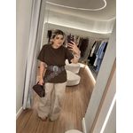 Calça Pantalona Duda Nude 