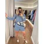 Conjunto Carolina Azul Acero 
