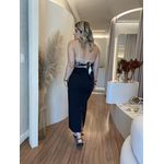 Saia Midi Beth Preto 