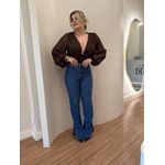 Calça Jeans Reta Cris 