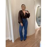 Calça Jeans Reta Cris 