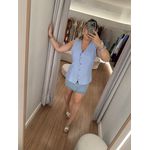 Colete Sisi Azul Claro 
