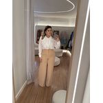 Calça Pantalona Lorena Nude