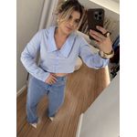 Camisa Giovana Azul 
