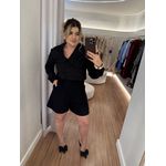 Camisa Giovana Preto