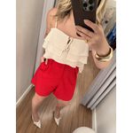 Shorts Julia Vermelho