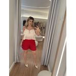 Shorts Julia Vermelho