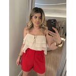 Shorts Julia Vermelho