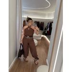 Calça Mikaela Marrom 