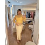 Blusa Tule Isadora Amarelo