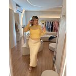Blusa Tule Isadora Amarelo