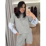 Conjunto Marlene Cinza