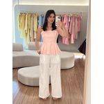 Calça Linho Meire Off White